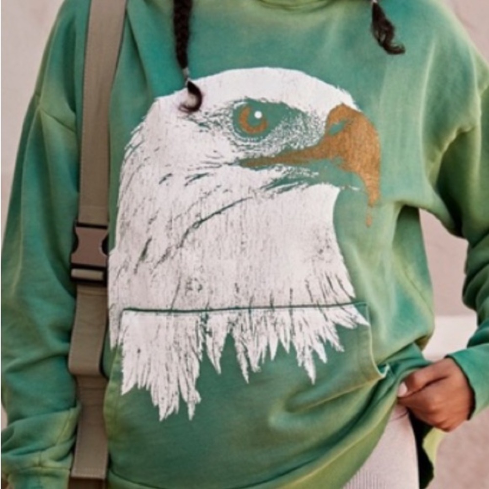 Handmade Flying High Eagle Hoodie- Vintage Souls - Picture 12 of 12